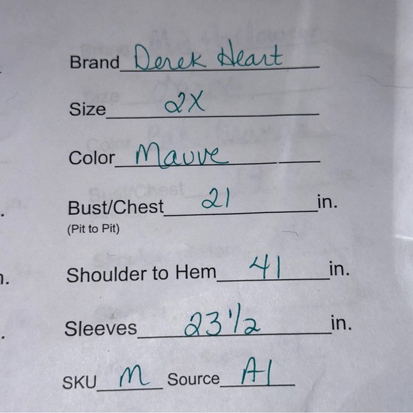 Derek Heart Plus 2X Mauve Floral Lace-Up Long Sleeve Shift Dress - Picture 8 of 8